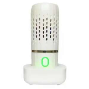 Multifunctional device for cleaning, sterilizing and disinfecting food, removing pesticides and hormones from food, portable, 4400 mAh battery, white