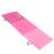 Springos pink folding gymnastics mat, unfolded