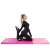 Saltea fitness groasa pentru antrenamente gimnastica, pliabila, 180x60x5,5cm, roz 117169434