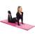 Saltea fitness groasa pentru antrenamente gimnastica, pliabila, 180x60x5,5cm, roz 117169434