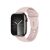 Crong Liquid Szilikon Apple Watch Pánt - Rózsaszín - 42/44/45/49mm