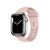 Crong Liquid Szilikon Apple Watch Pánt - Rózsaszín - 42/44/45/49mm