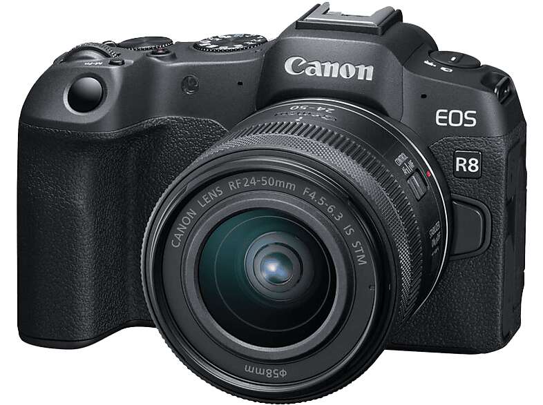 Canon eos r8 digitális fényképezőgép + rf 24-50mm f4.5-6.3 is stm...