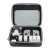 Sunnylife N4P-B698 DJI Mini 4 Pro drone carrying case, open, showing compartments for drone, controller, batteries, and charger