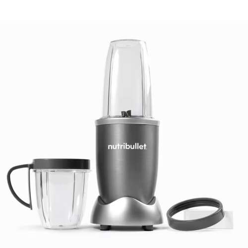 Blender Nutribullet NB606DG z kubkiem, pokrywką i podstawą, szary
