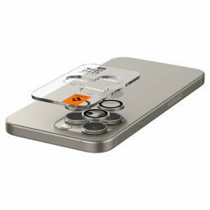 Protecție lentilă cameră Spigen Glas.tR EZ Fit Optik Pro pentru iPhone 15 Pro/Max - Spigen Folii protecție