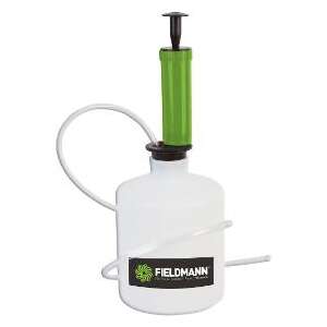 Fieldmann FZR 9050 Öl- und Kraftstoff-Absaugpumpe, 1,6 Liter Kapazität, mit Schläuchen und Trichter - Garten