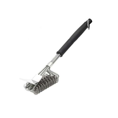 STREND PRO Grilltisztító Kefe - 2 az 1-ben - 44 cm