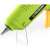 Fieldmann FDTP 2100-E glue gun with stand, 100W, green and yellow