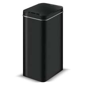 Lamart 50L Sensor Mülleimer - Modernes schwarzes Stahldesign - Lamart