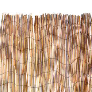 Artool 5 x 2 m natural reed fence panel, for privacy and decoration - Fence element