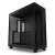 NZXT H6 Air Flow Midi Tower, черен, вътрешен изглед, показващ предния вентилатор и тавата на дънната платка