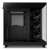 NZXT H6 Air Flow Midi Tower, fekete, belső nézet, az elülső ventilátorokat és az alaplap tálcát mutatja