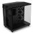 Schräge Ansicht des NZXT H6 Air Flow Schwarzer Midi Tower PC Gehäuses