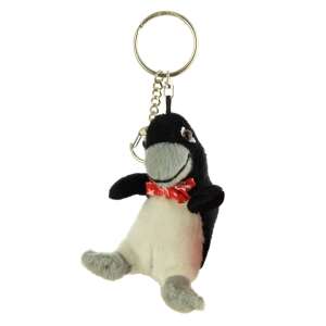 Coca-Cola pingvin plüss kulcstartó – 10 cm 88468343 Plüssök - Fekete