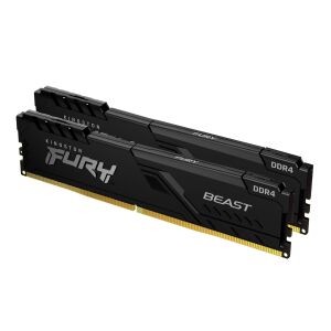 Kingston KF432C16BBK2/16 FURY pamäť DDR4 16GB 3200MHz CL16 DIMM (Kit of 2) Beast Black