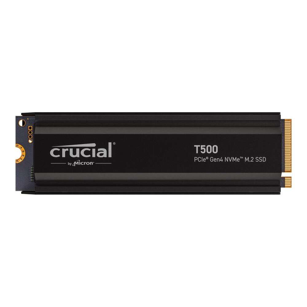 Crucial t500 - ssd - 2 tb - pcie 4.0 (nvme) (ct2000t500ssd5)