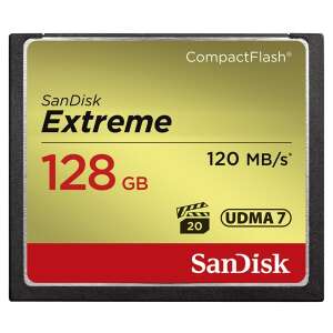 Sandisk 124095, cf extreme kártya 128gb, 120mb/s 00124095 34112501 