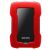 Adata HV300 2TB Red External Hard Drive front view