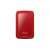 ADATA HV300 2TB external hard drive, red, front view