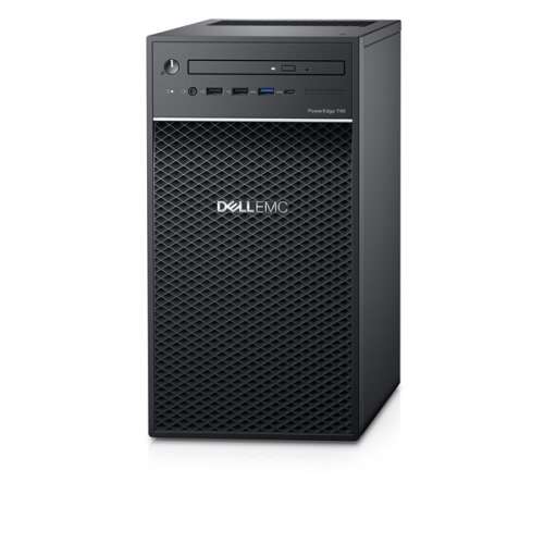 Dell emc poweredge t40 tower server (3x3.5&rdquo;), 4c e-2224g 3.5ghz, 1x8gb, 1x1tb 7.2k sata; software raid. 210-ASHD 34113380