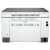 HP 6GW99F Laser Printer, White-Gray, rear view