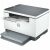 HP 6GW99F Laser Printer angled view printing