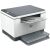 HP 6GW99F Laser Printer printing document 3/4 view