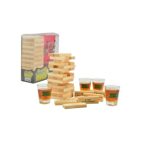Társasjáték italozós Részeg Jenga 