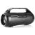 GoGEN BPS340 black Bluetooth speaker, side view