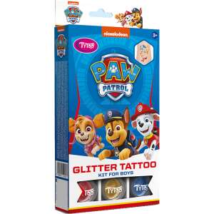 Paw Patrol Tytoo KKCTT2310026 Temporary Glitter Tattoo Set