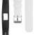 Garmin Vivofit 4 replacement bands, white and black silicone, kwmobile