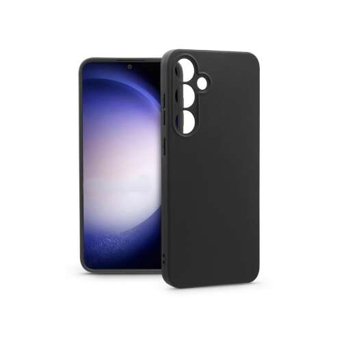 Black silicone case for Samsung Galaxy S24+