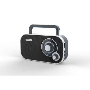 Radio portabil CAMRY CR1140B, negru și argintiu, cu mâner - Radiouri