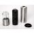 Mesko MS4432 electric salt and pepper mill disassembled on white background
