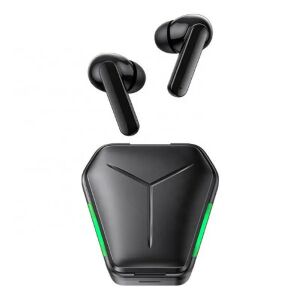USAMS BHUJY01 TWS Bluetooth Gamer Earbuds with 3D Sound #black-green 133868358 - USAMS