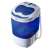 Adler AD8051 compact top-loading washing machine in blue and white