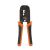 Handy 10179 Szczypce do zaciskania, zaślepiania i cięcia utp, 6p4c, 6p6c, 8p8c cat5, cat6, rj11, rj12, rj45 88673068