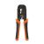 Handy 10179 Szczypce do zaciskania, zaślepiania i cięcia utp, 6p4c, 6p6c, 8p8c cat5, cat6, rj11, rj12, rj45 88673068