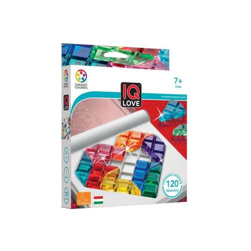 SmartGames IQ Love Logikai Játék - 120 Feladvány