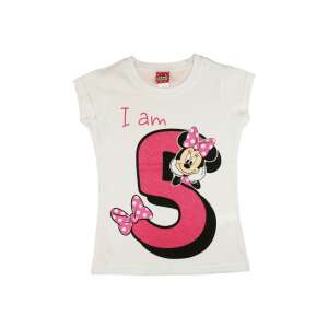 Disney Minnie szülinapos kislány póló 5 éves - 110-es méret 34129648 Alkalmi és ünneplő ruhák
