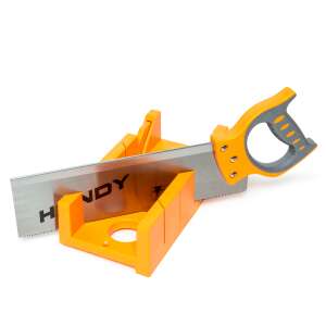 Handy gérvágó láda és fűrész szett, 350 mm-es fűrész, 300 mm-es láda - Kézi fűrész