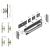 StrongLumio LED Profil Surface 10 - Fekete - 2m 88765933