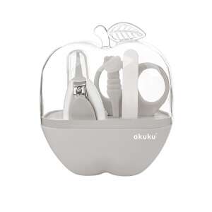 Akuku Baba Körömgondozó Készlet - Alma alakú doboz