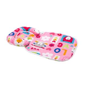 Paturica impermeabila cu tetiera detasabila model pisicute 88793051 - Paturici bebe