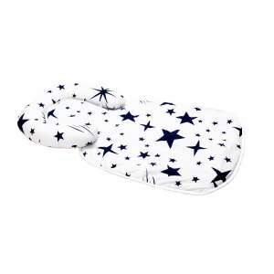 Paturica impermeabila cu tetiera detasabila model stelute 88793065 - Paturici bebe