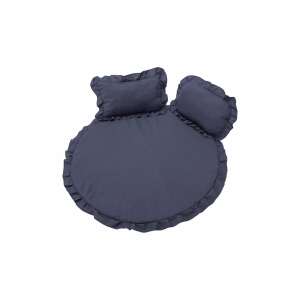 Waterproof Canvas Play Mat Set + Blue Cushions 88793103 - Baby Gyms & Play Mat and Foam Puzzle