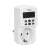 Virone DT-2(GS) digital timer with LCD display, 1800W, 8A, 10 programs, white