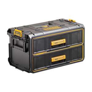 Nástrojová skrinka DeWalt ToughSystem 2.0 s dvoma zásuvkami, čierna a žltá - Dewalt