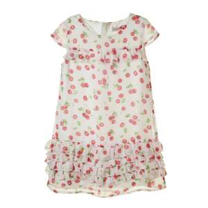 Bóboli fehér, cseresznye mintás lány ruha 34180983 Kislány ruhák - Cseresznye